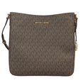 thumbnail image 1 of Bandolera Michael Kors Jet Set Travel, tamaño grande, marrón, 1 of 4