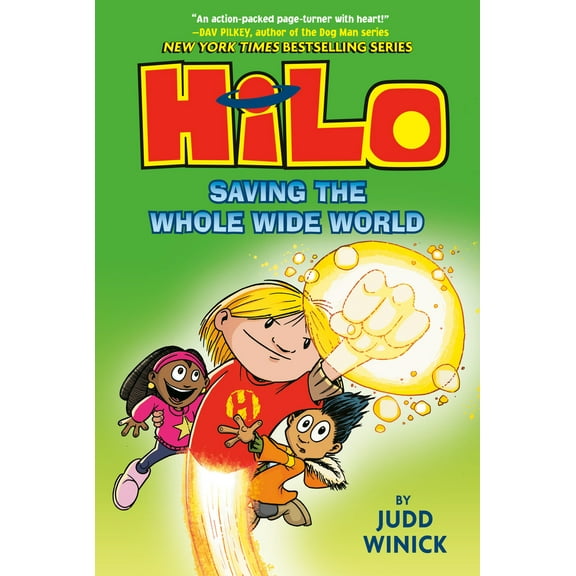 Pre-Owned Hilo Book 2: Saving the Whole Wide World: (A Graphic Novel) (Hardcover) 0385386230 9780385386234