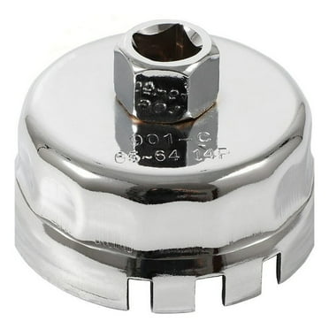 Mduoduo 1 x 64mm 14-slot Oil filter key 1.8L for Toyota for Corolla for Matrix for Prius Car Accessories