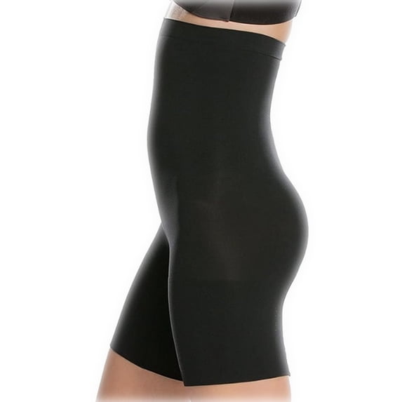 SPANX Star Power Tame to Fame High-Waist Mid-Thigh Shaper, Backdrop Black, Size C