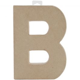 

Darice Paper Mache Letter B 8 X 5.5 Inches