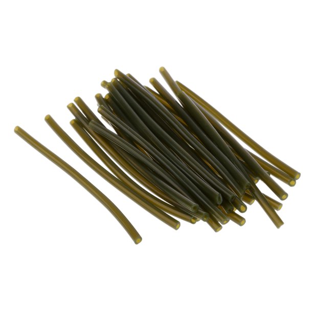 30pcs Tubos de Aparejos Besugo Pesca negruzco Sunnimix Tubos de aparejos de pesca