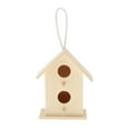 thumbnail image 2 of DOLITY Backyard Wooden Bird House Feeding Nest for Wren Style2, 2 of 6