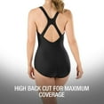 thumbnail image 6 of Speedo Racerback Solid Authentic Nylon One Piece Swimsuit, (Women's), 6 of 10