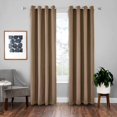 thumbnail image 1 of High Precision Black Curtain Blackout Cloth Insulation Curtain, Nordic Style Curtain, Solid Color Curtain-week, 1 of 1