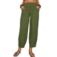 thumbnail image 1 of Txlixc Pantalones de verano para mujer Txlixc moda, 1 of 6