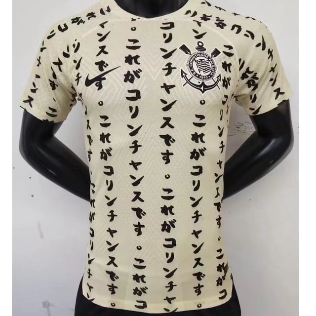 Camiseta De Fútbol De Personajes Japoneses Corinthians Versión Para Hombre Tercera 22/23pangjing