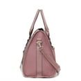 thumbnail image 2 of MKF Collection Patricia Vegan Leather Women's Duffle Bag, Elegant Weekender Purse Handbag by Mia K - Mauve, 2 of 12