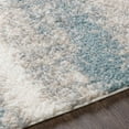 thumbnail image 6 of Mark&Day Area Rugs, 7x9 Le Roy Modern Shag Aqua Area Rug, Blue Beige Grey Carpet for Living Room, Bedroom or Kitchen (6'7" x 9'6"), 6 of 6