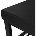 thumbnail image 7 of LINJH Shoe Bench, 3-Tier Shoe Rack for Entryway, Storage Organizer with Foam Padded Seat, Faux Leather, Metal Frame, for Living Room, Hallway, 12.2 x 31.9 x 19.3 Inches, Black, 7 of 7