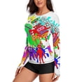 thumbnail image 2 of Garten of Banban Women's Sunscreen Shirt Long Sleeve Workout Tops Crewneck Soft Comfy Tees Casual T-Shirt S, 2 of 7