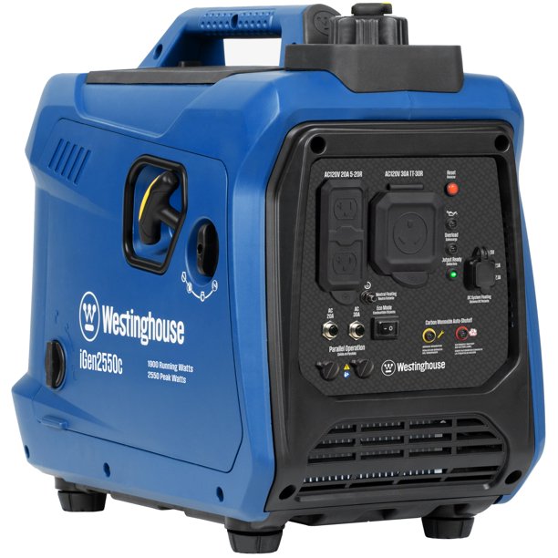 Generador Westinghouse iGen2550c 2550 W silencioso, listo para RV