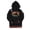 Black/Kelly Green, variant on Compton Community College Men's Gray Pullover Hoodie with Striped Ribbing