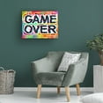 thumbnail image 2 of Canvas Wall Art - Dean Russo- Exclusive 'Game Over' Wall Art for Living Room, Bedroom, or Office Décor by Trademark Fine Art - 19 x 14 Inches, 2 of 4