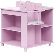 Olivias Little World Wooden Doll Changing Station, Lilac/White