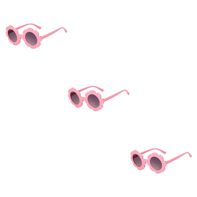 Qarigey Gafas ópticas, gafas de girasol, adorables accesorios de ropa de moda para niños pequeños con marco adecuado, rosa y gris Type1 NO1 Qarigey CBP277786