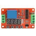 thumbnail image 2 of Time Delay Relay Module, Upgrade DC 5V 12V 24V Relay Module Relay Switch,Timing Delay Cycle Self Locking Relay Control Module 18 Functions,0.1s Timing Function,for Smart Home, 2 of 8