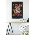 thumbnail image 6 of Minecraft: Legends - Piglin Destruction Wall Poster, 22.375" x 34" Framed, 6 of 6