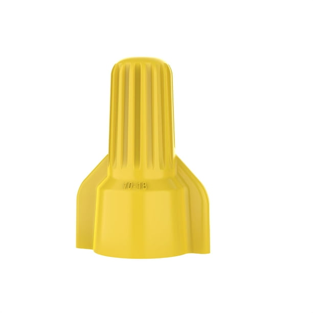 Conector de cable eléctrico Ideal Industries 773340 amarillo 10/bolsa