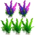 thumbnail image 1 of Plantas de acuario, plantas de acuario artificiales de 5 piezas, utilizadas para la decoración de acuarios., 1 of 5