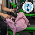 thumbnail image 5 of Black Gothic Moon Card Moth Pattern Hot Yoga Mat Towel Non Slip for Hot Yoga - Quick-Drying Yoga Mat Cover with 4 Corner Pockets with Travel Bag - Hot Yoga Towel Non Slip 74"x26", 5 of 6