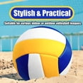 thumbnail image 4 of Paquete de 6 pelotas de voleibol Magicorange, tamaño 5, piel sintética suave al tacto, 4 of 9