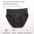 thumbnail image 6 of Xmarks Period Underwear for Women Menstrual Panties Women's Leak Proof Mid Waist Cotton Postpartum Ladies Panties Briefs Girls, 6 of 8