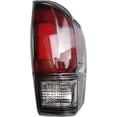 thumbnail image 2 of FETCOI For 2016 2017 2018 2019 2020 2021 Toyota Tacoma Tail Lights Lamp Assembly, Passenger Side Tail Light Black+Red Housing Right Brake Light Rear Lamp - Passenger Side Taillight Only, 2 of 8
