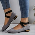 thumbnail image 6 of Women's Casual Pumps Low Heel Dressy Shoes for Business & Formal Events Stylish Women's Casual Shoes For Work Dates And Leisure Comfortable On With Elastic Bands And Block Heels For All Seasons, 6 of 9