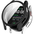 thumbnail image 7 of KOMI Screen Protector 3Pack Compatible with Samsung Galaxy Watch 7 44mm Case TPU Soft Watch Face Cover Full Protection (Black,Black,Black), 7 of 7