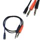 thumbnail image 3 of Gwong Electrónica 3,5 mm hembra a doble 6,5 mm Cable adaptador de audio divisor para mezclador Amplificador, 3 of 6