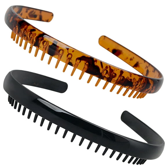 PIXNOR  2 Pcs Hair Headband Knotted Headbands for Women Mother's Day Gift Fitness