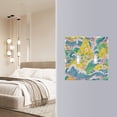 thumbnail image 4 of Yayeee Toggle Light Switch Wall Plate 2-Gang 4.56"x4.48" Decorative Outlet Cover, Yellow Mountains, 4 of 7