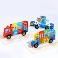 thumbnail image 4 of Linnome Wooden Number Puzzle Educational Math Plaything Logical Thinking Board for Developing Motor Skills, 4 of 5
