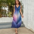 thumbnail image 3 of Neon Starry Sky Sleeveless Dress Summer Women Clothes Dress for Pregnant Women Dresses, 3 of 9