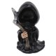 thumbnail image 4 of 2025 Gothic Grim Reaper Sculpture Resin Figurine with Sickle - Halloween Party Decoration, 4 of 5
