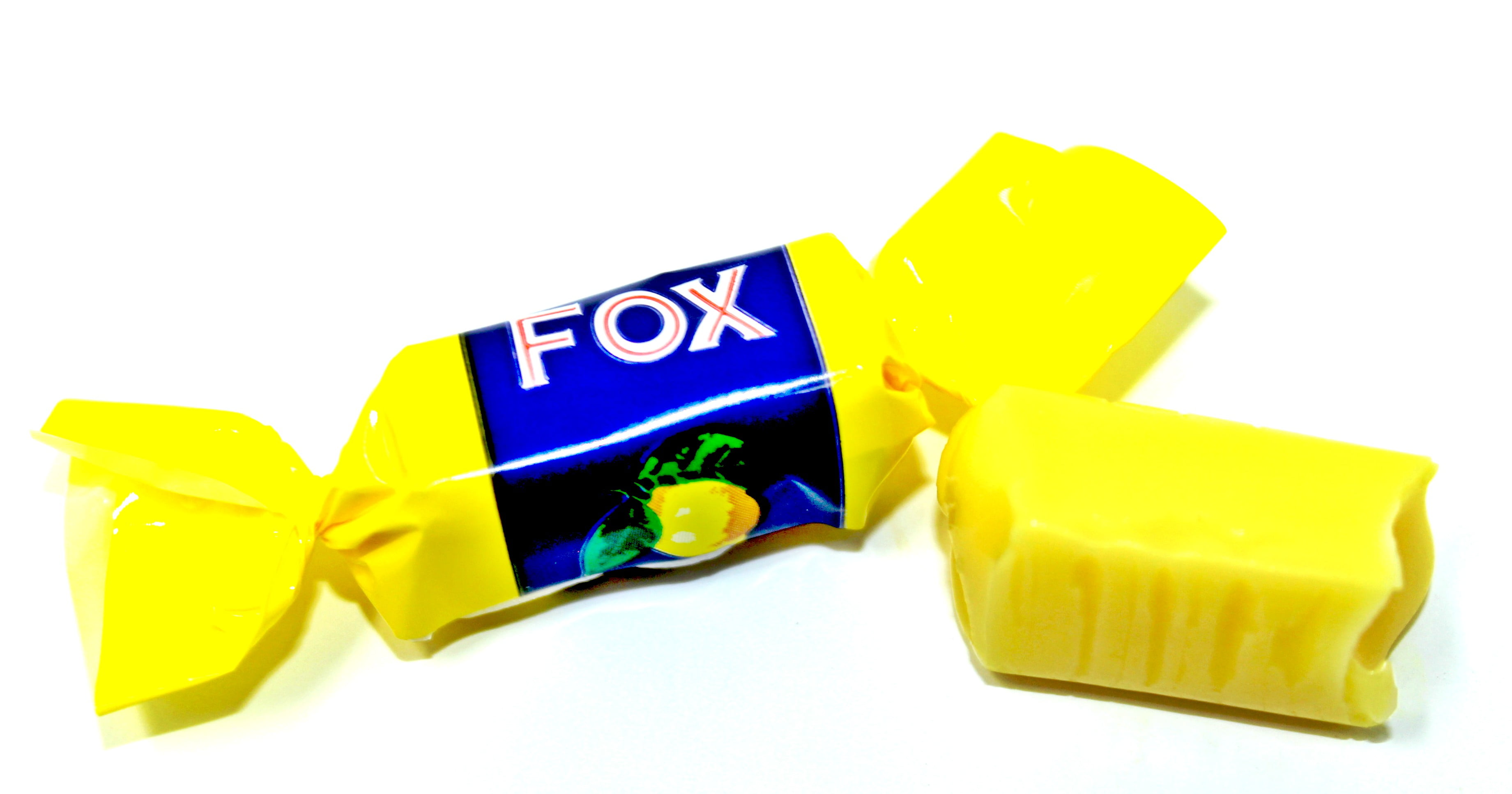 Malaco, Fox Lemon Toffee (Fox Losvikt) (2 Lbs)