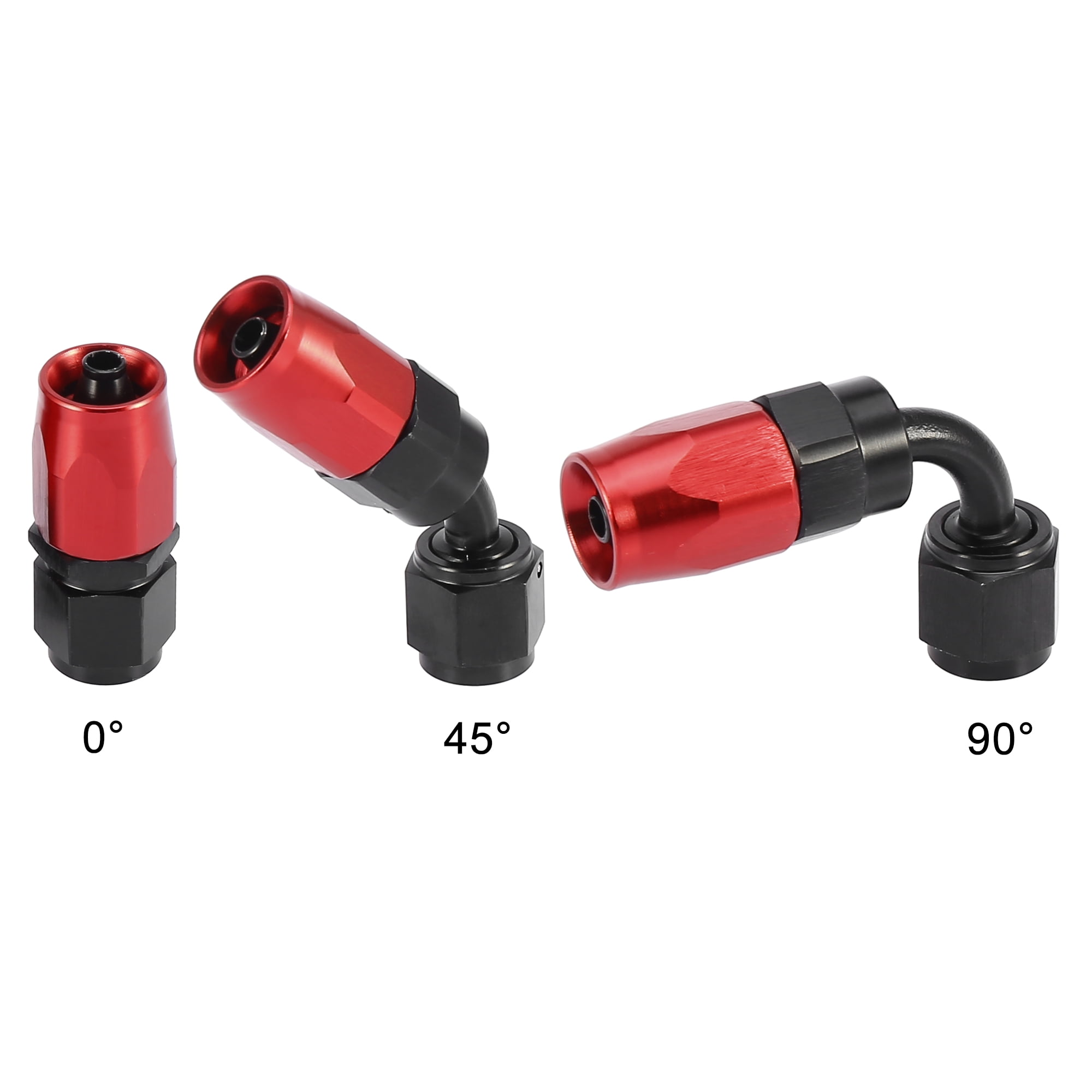 Auto Braided 10ft 1/4" Fuel Line with AN4 End Fitting for CPE Oil Gas Hose