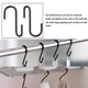 thumbnail image 3 of Paquete de 40 en S Resistentes, en Forma de S para Colgar Ropa, Colgantes de Metal para Cocina y BañO, 3 of 5