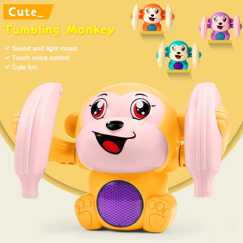 rolling monkey baby toy