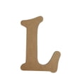 thumbnail image 1 of Wooden Letter Unfinished, Beltorian Font, Craft Cutout, 1 of 2
