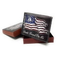 thumbnail image 5 of USA Patriotic Bifold Wallets In Gift Box Mens Womens Youth, 5 of 5
