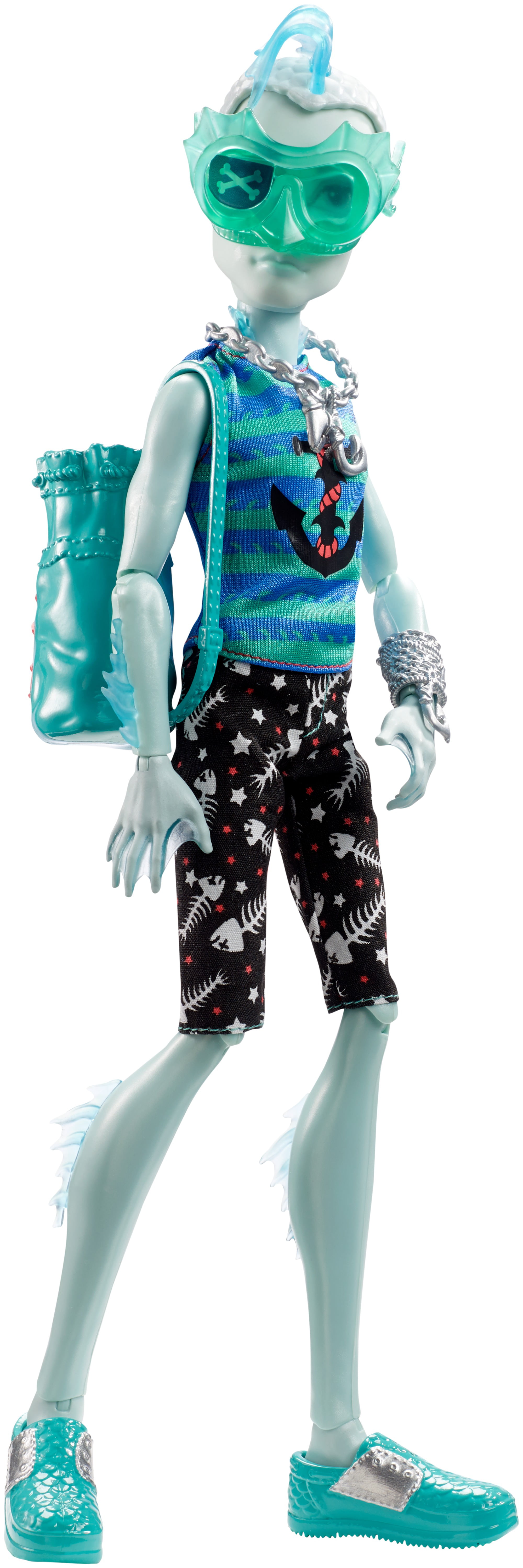 Monster High Shriekwrecked Shriek Mates Gillington "Gil" Webber Doll