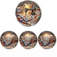 thumbnail image 1 of Moneda de decisión para quilters, moneda de decisión de costura de doble cara para amantes de la costura y el patchwork, funda para taza, 1 of 5