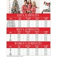 thumbnail image 5 of Yesfashion Christmas Pajamas for Men Front Zipper Round Neck Jumpsuit Fleece-Lined Matching Jammies, 5 of 5