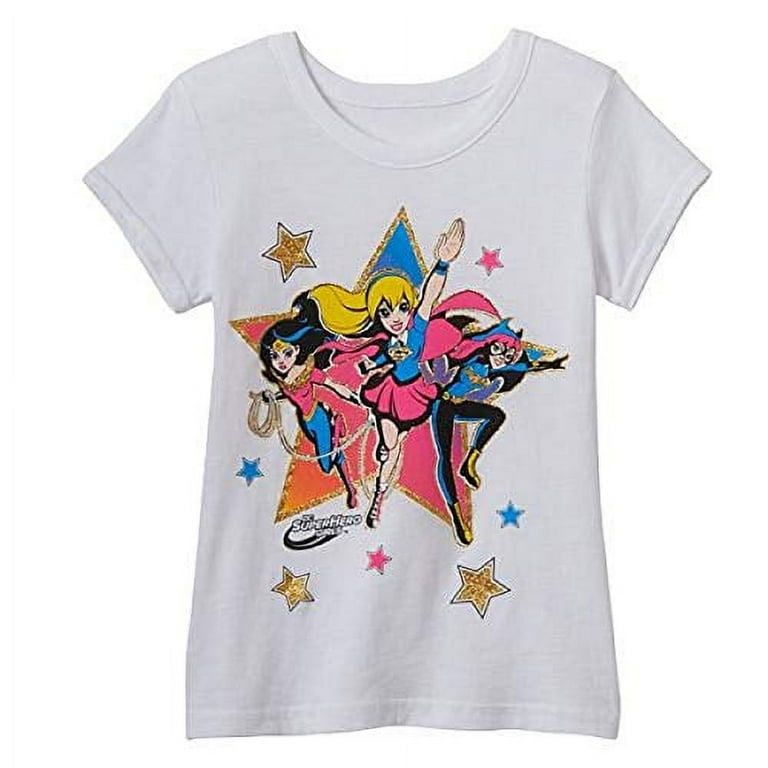 wonder woman batgirl supergirl shirt