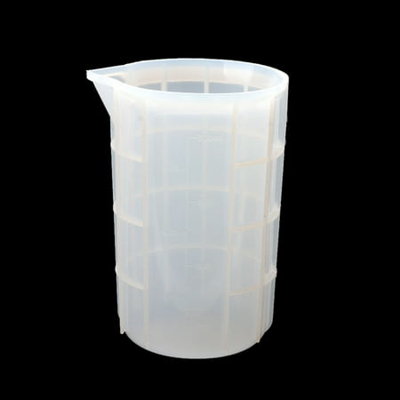 

DIY Measuring Cup Shape Epoxy Silicone Mold Measuring Cup Resin Mold for Children Handmade Art Crafts Tools Durable