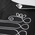 thumbnail image 6 of Men's Military Drummer Boy Vest Marching Band Jacket Sleeveless Hussar Waistcoat Nutcracker Ringmaster Cosplay Costume for Halloween Party Performance, 6 of 9