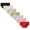Black+Skin Color+Gray+Green+Blue+Pink+Red, variant on HuaAngel Teens Girls Underwear Cotton Fashion Hipster Panties Solids Soft Briefs 7 Packs Sizes M-XL
