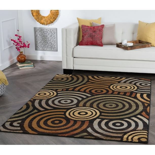 Bliss Rugs Auburn Contemporary Area Rug